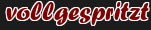 vollgespritzt